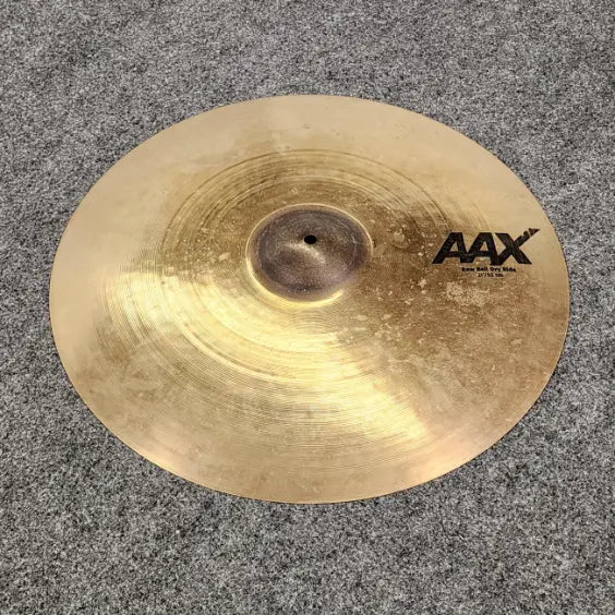 Used Sabian AAX Raw Bell Dry Ride Cymbal 21" - Good - Drum Center Of Portsmouth