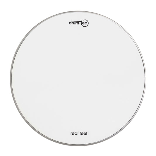 Drum-Tec Mesh Head Real Feel 6" White - Drum Center Of Portsmouth