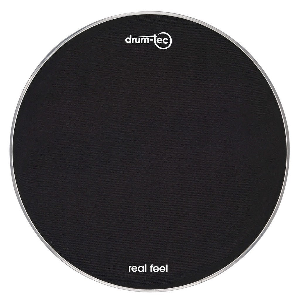 Drum-Tec Mesh Head Real Feel 8" Black - Drum Center Of Portsmouth