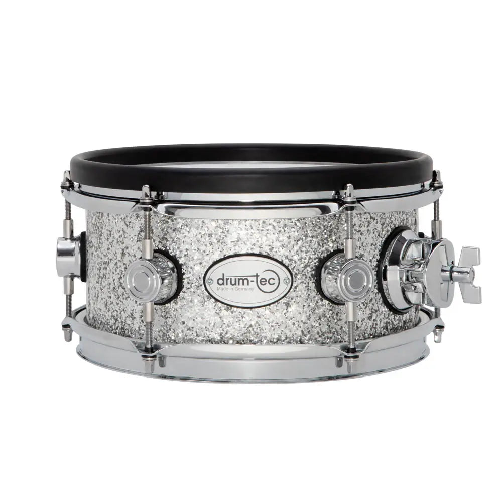 Drum-Tec Diabolo 3 E-Tom 10x5 Silver Sparkle - Drum Center Of Portsmouth