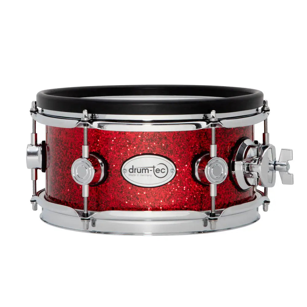 Drum-Tec Diabolo 3 E-Tom 10x5 Red Sparkle - Drum Center Of Portsmouth
