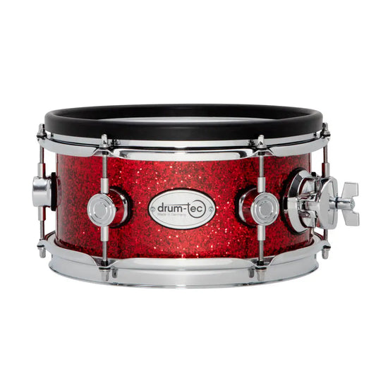 Drum-Tec Diabolo 3 E-Tom 10x5 Red Sparkle - Drum Center Of Portsmouth
