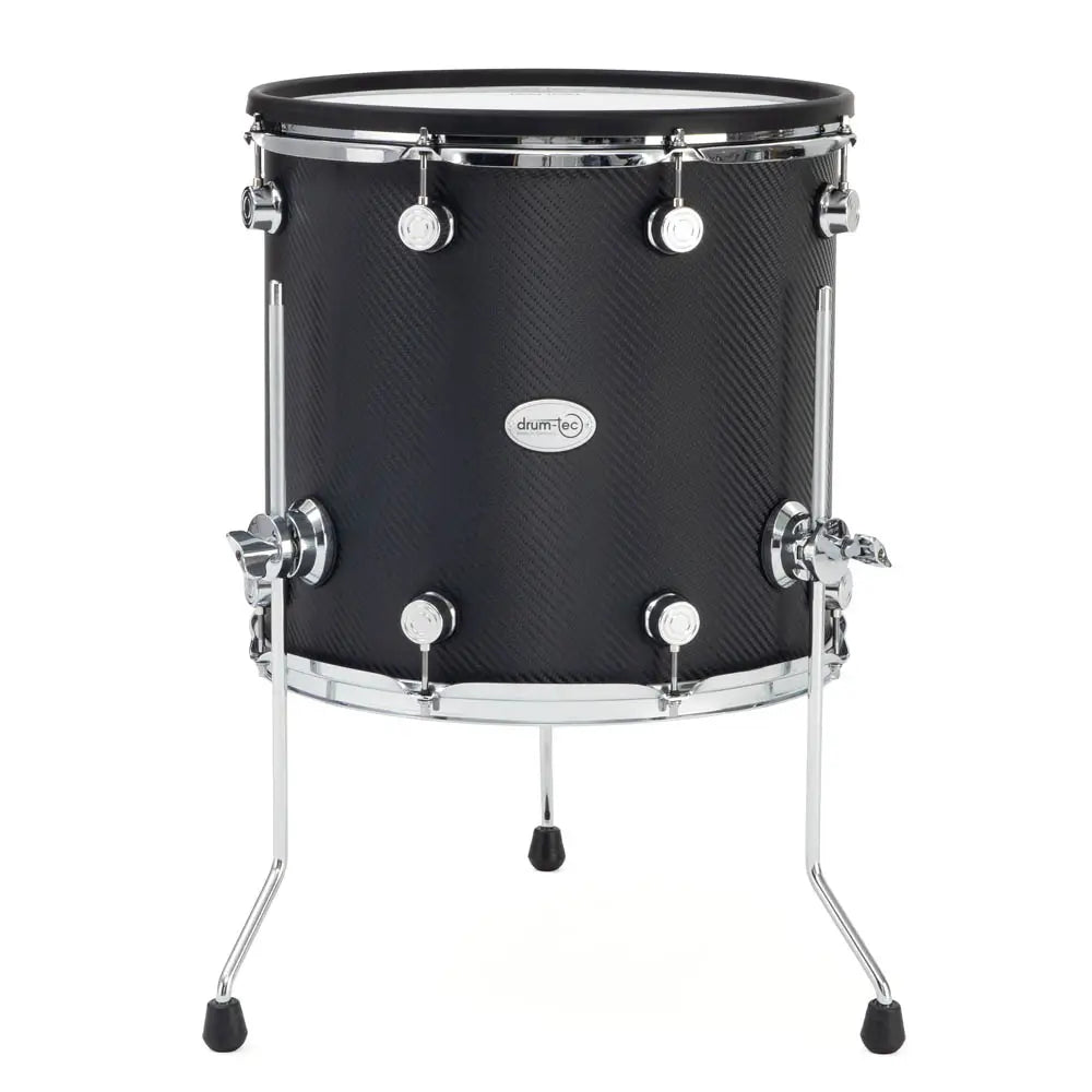 Drum-Tec Pro 3 E-Floor Tom 16x15 Carbon Fiber - Drum Center Of Portsmouth
