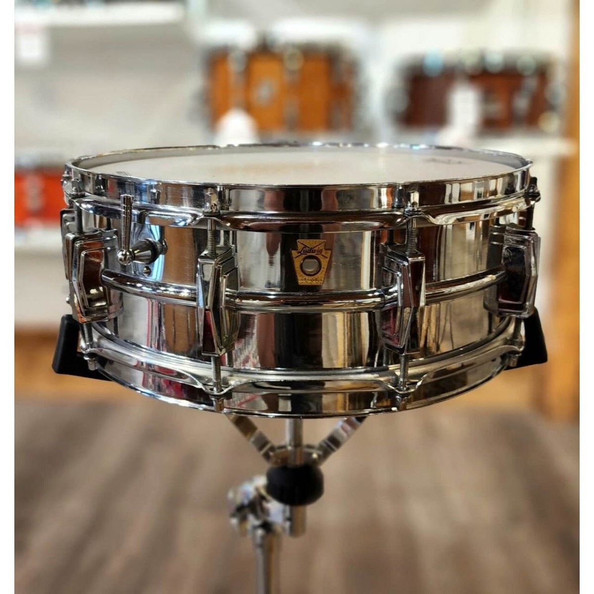 Vintage 1960's Ludwig LM400 Supraphonic Snare Drum 14x5