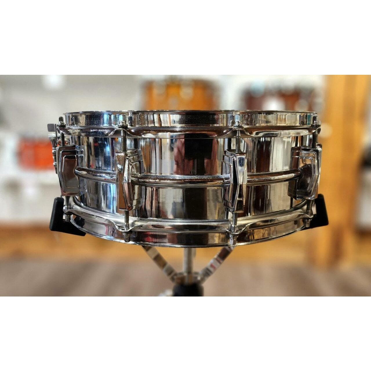 Vintage 1960's Ludwig LM400 Supraphonic Snare Drum 14x5
