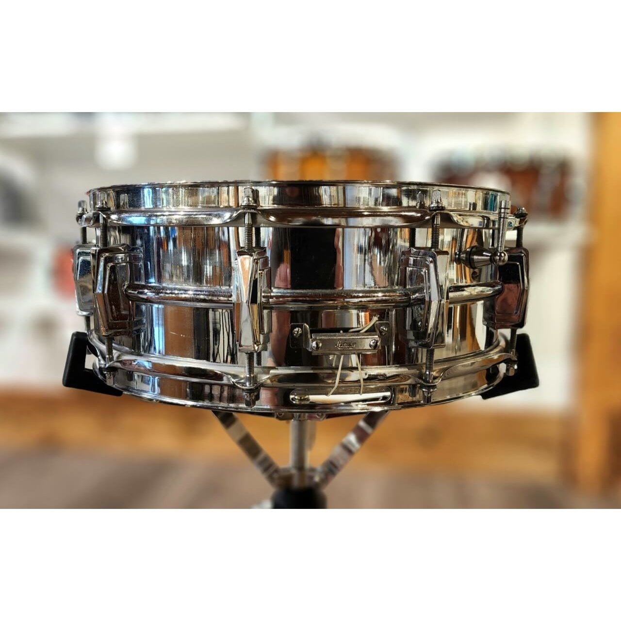 Vintage 1960's Ludwig LM400 Supraphonic Snare Drum 14x5