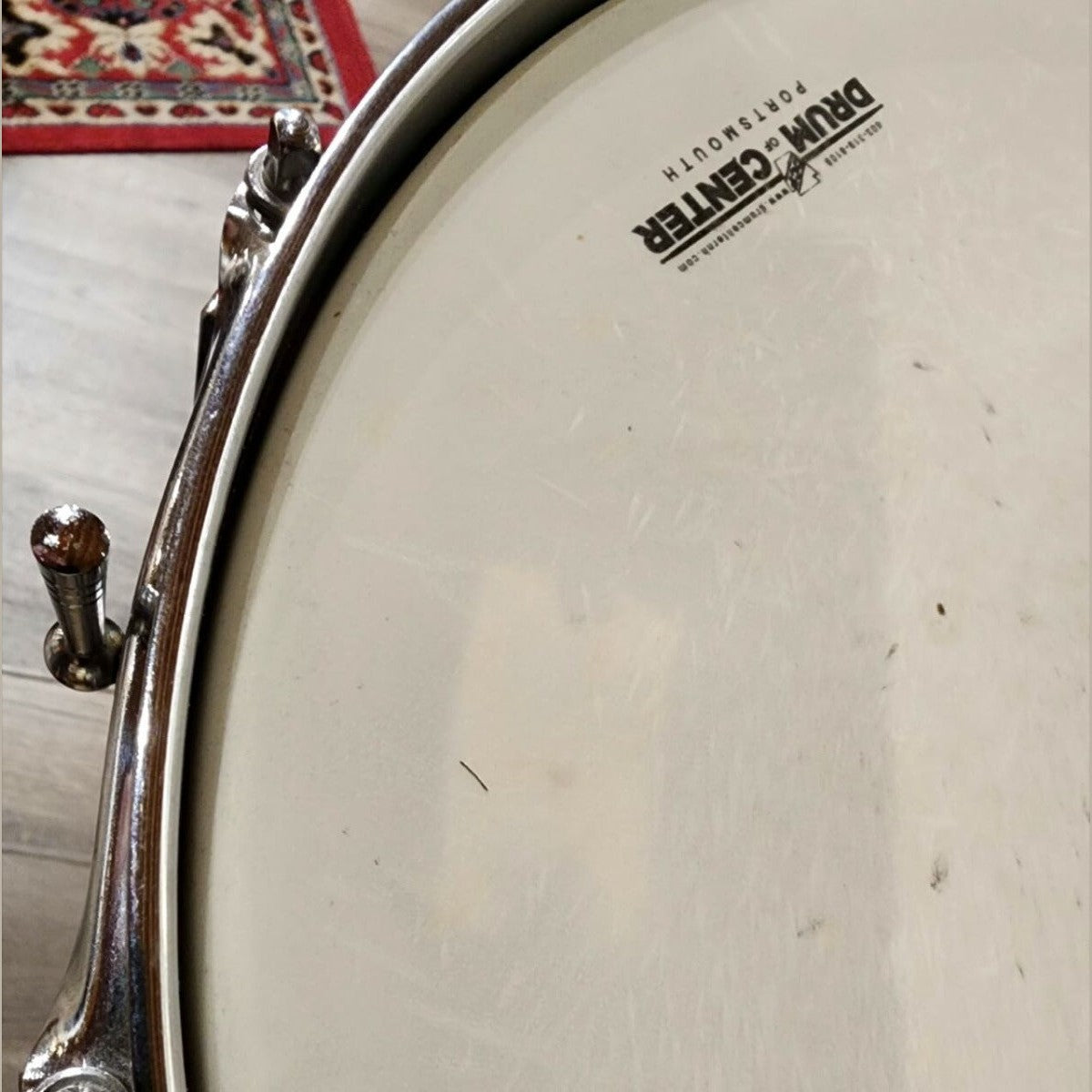 Vintage 1960's Ludwig LM400 Supraphonic Snare Drum 14x5