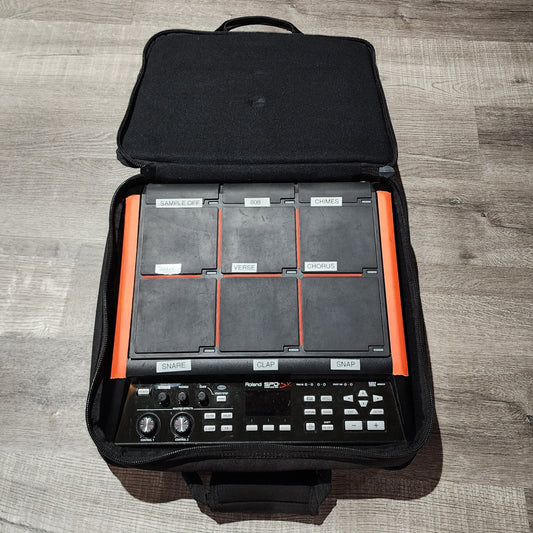 Used Roland SPD-SX Sampling Percussion Pad w/Carry Bag