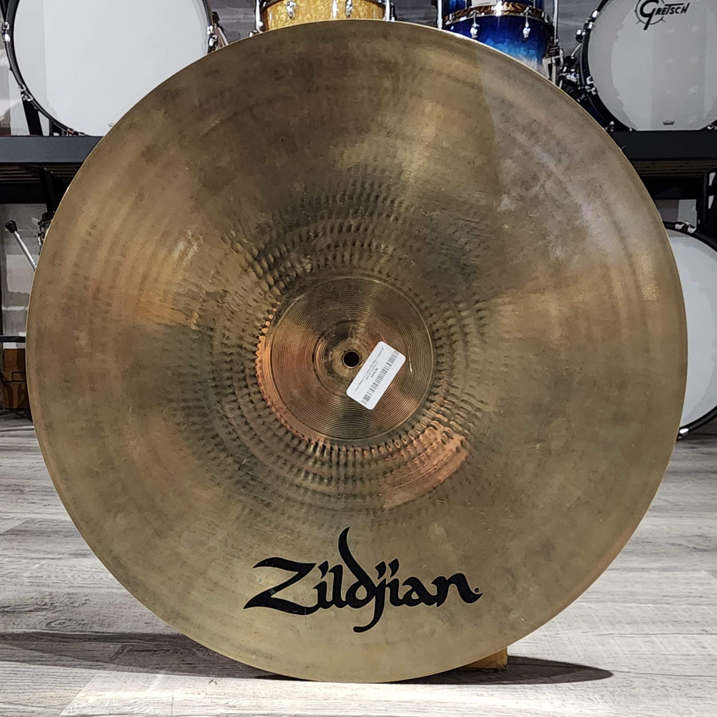 Used Zildjian A Custom Flat Ride Cymbal 20"
