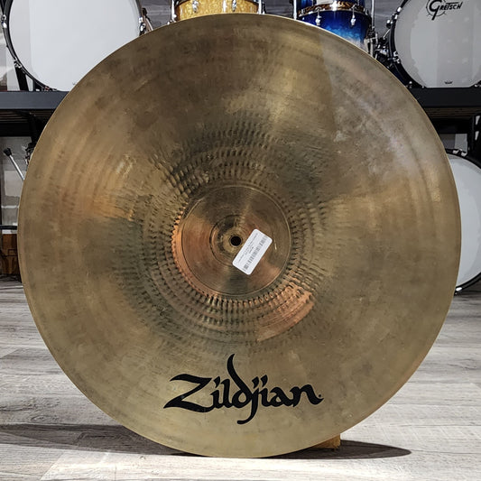 Used Zildjian A Custom Flat Ride Cymbal 20"