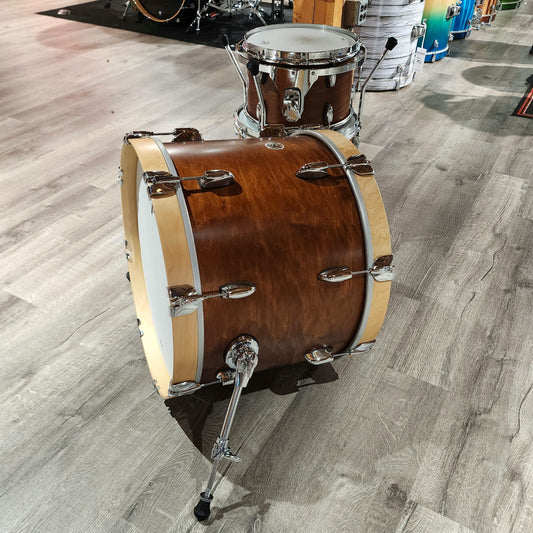 Used Gretsch Brooklyn Series 3pc Drum Set Satin Mahogany - Drum Center Of Portsmouth