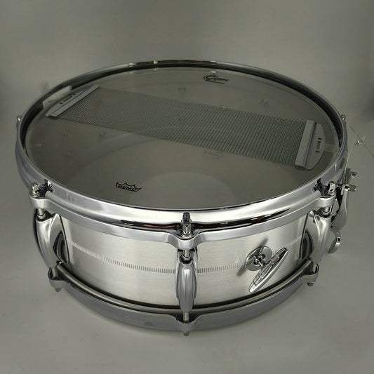 Used Gretsch USA Solid Aluminum Snare Drum 14x5 - Drum Center Of Portsmouth