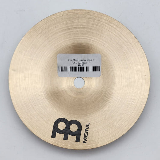 Used Meinl Byzance Splash 6 - Drum Center Of Portsmouth