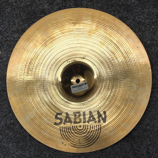 Used Vintage Sabian Thin Crash Cymbal 16" Brilliant - Drum Center Of Portsmouth