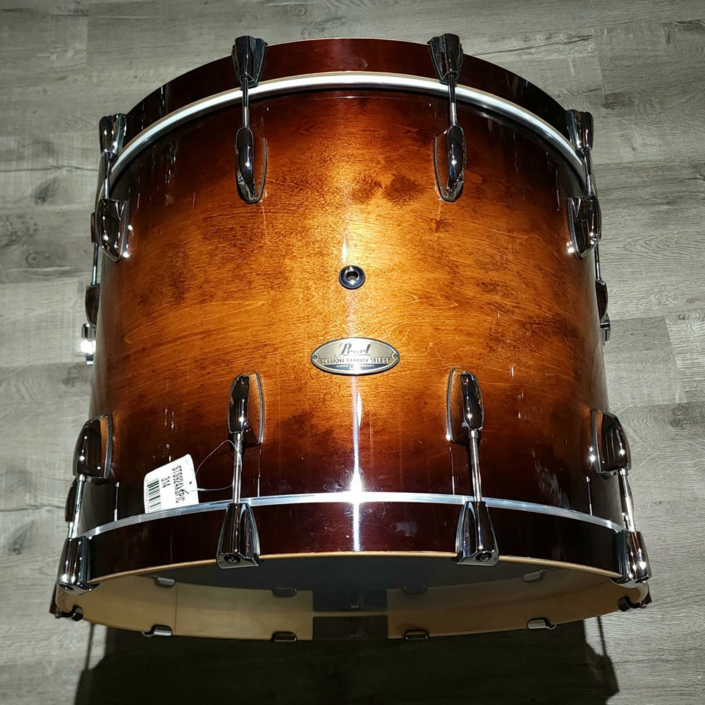 Used Pearl Session Studio Select 6pc Drum Set Gloss Barnwood Brown - Drum Center Of Portsmouth