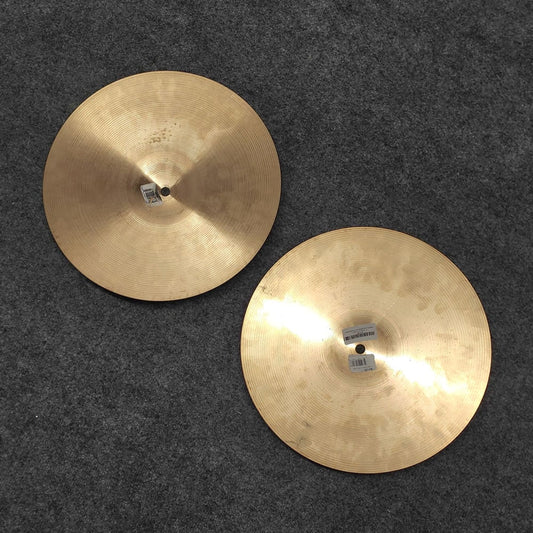 Used Zildjian A New Beat Hi Hat Cymbals 14" - Drum Center Of Portsmouth