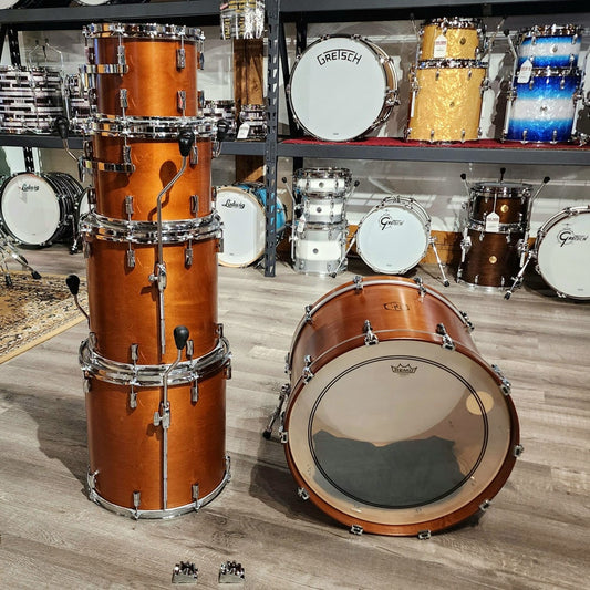 Used Noble & Cooley CD Maple 5pc Drum Set Honey Maple Oil - Drum Center Of Portsmouth