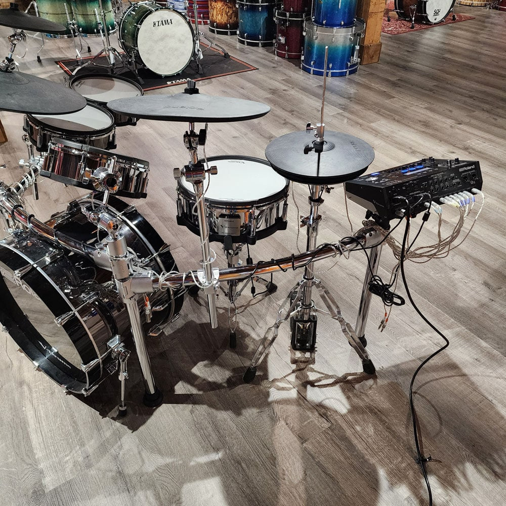 Used Roland TD50KVX Electronic Drum Set w/Extras - Drum Center Of Portsmouth