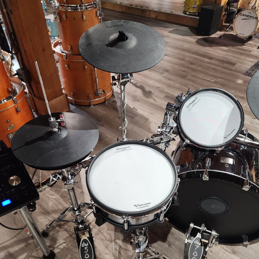 Used Roland TD50KVX Electronic Drum Set w/Extras - Drum Center Of Portsmouth