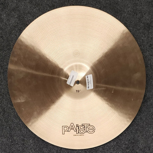 Used Paiste 602 Thin Crash Cymbal 19" - Drum Center Of Portsmouth