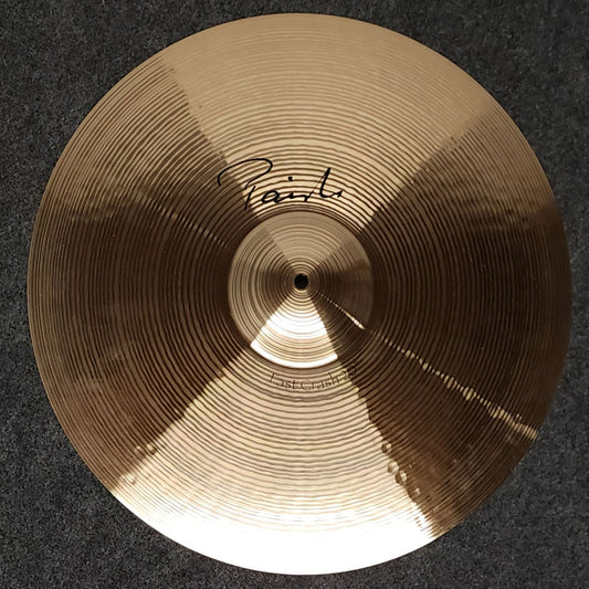 Used Paiste Signature Fast Crash Cymbal 20" - Drum Center Of Portsmouth