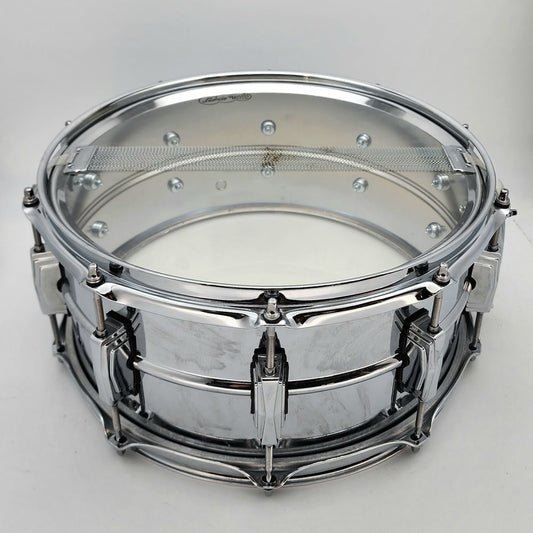 Used Ludwig LM402 Supraphonic Snare Drum 14x6.5 - Fair - Drum Center Of Portsmouth