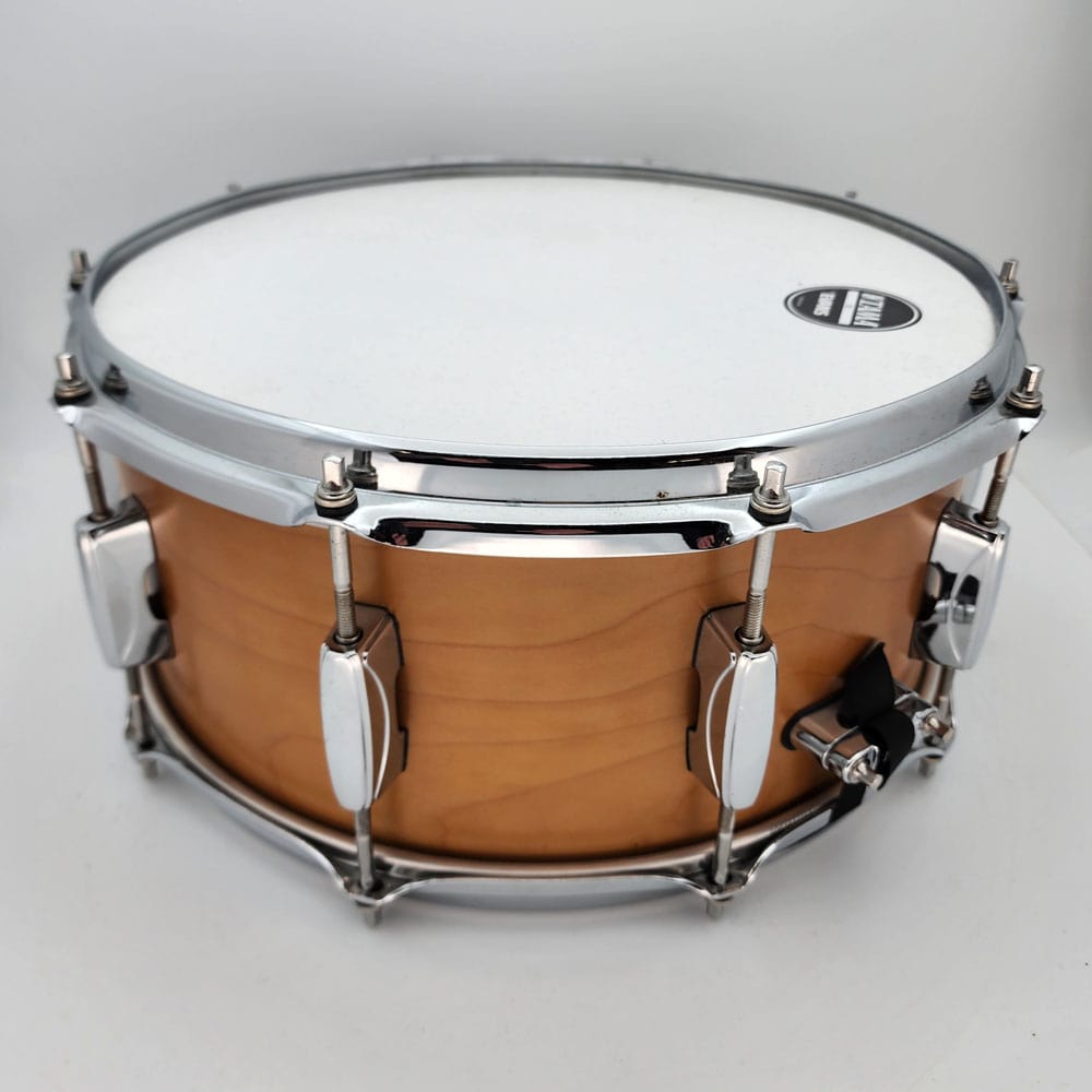 Used Tama Soundworks Kapur Snare Drum 14x6 Satin Natural - Good - Drum Center Of Portsmouth