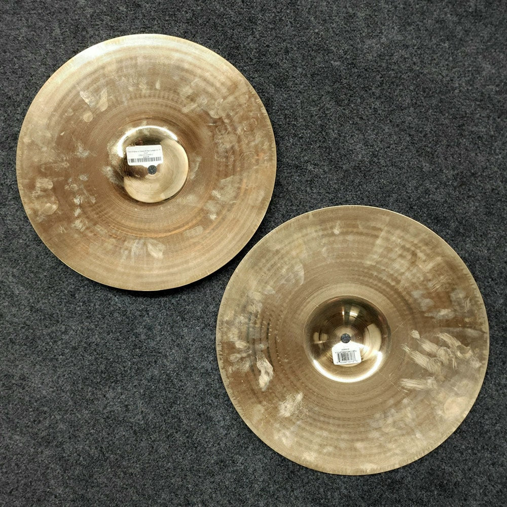 Used Zildjian A Custom Hi Hat Cymbals 14" - Very Good - Drum Center Of Portsmouth