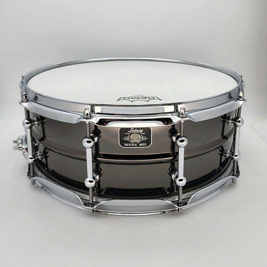 Used Ludwig Universal Brass Snare Drum 14x5.5 - Very Good - Drum Center Of Portsmouth