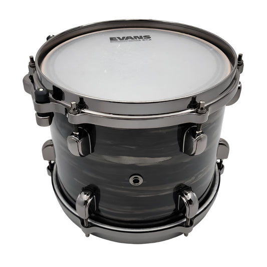 Used Tama Starclassic Walnut/Birch Tom 10x8 Lacquered Charcoal Oyster - Very Good - Drum Center Of Portsmouth