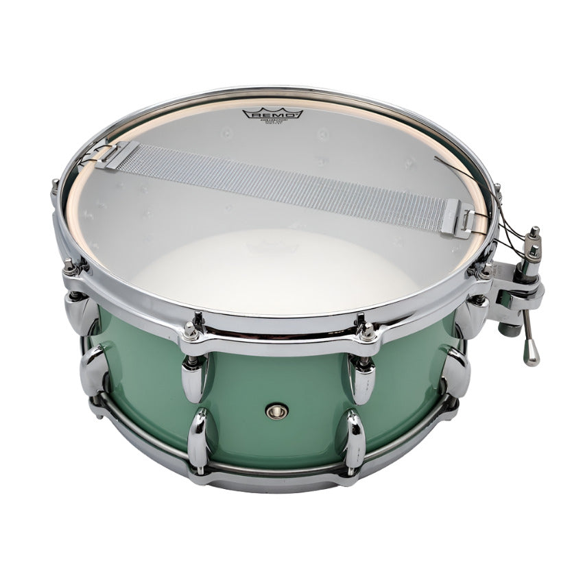 Used Gretsch Renown '57 Snare Drum 14x6.5 Seafoam Green w/Trick Throwoff - Very Good - Drum Center Of Portsmouth