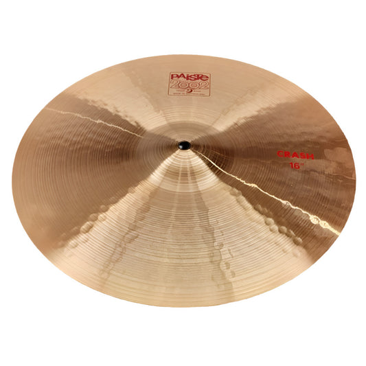 Used Paiste 2002 Crash Cymbal 16" - Very Good - Drum Center Of Portsmouth