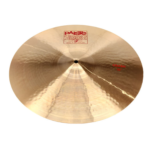 Used Paiste 2002 Crash Cymbal 18" - Very Good - Drum Center Of Portsmouth