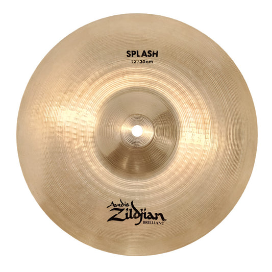 Used Zildjian A Splash Cymbal Brilliant 12" - Very Good - Drum Center Of Portsmouth