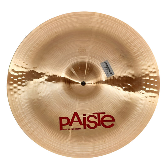 Used Paiste 2002 Novo China Type 18" - Very Good - Drum Center Of Portsmouth