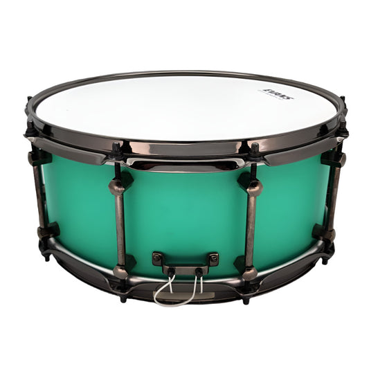 Used Noble & Cooley Alloy Classic Snare Drum 14x6 Mint w/Black Hardware - Very Good - Drum Center Of Portsmouth