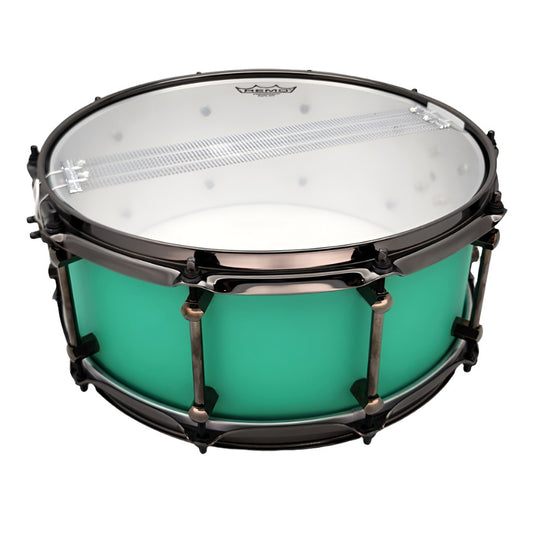 Used Noble & Cooley Alloy Classic Snare Drum 14x6 Mint w/Black Hardware - Very Good - Drum Center Of Portsmouth