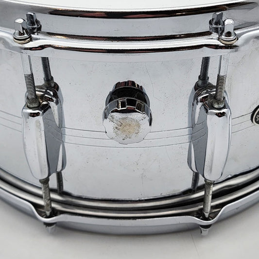Used Vintage Slingerland Sound King COB Snare Drum 14x6.5 - Fair - Drum Center Of Portsmouth