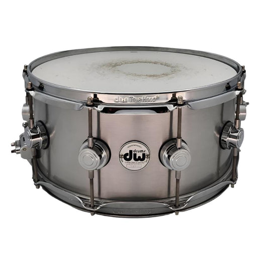 Used DW Collectors Thin Aluminum Snare Drum 14x6.5 - Very Good - Drum Center Of Portsmouth