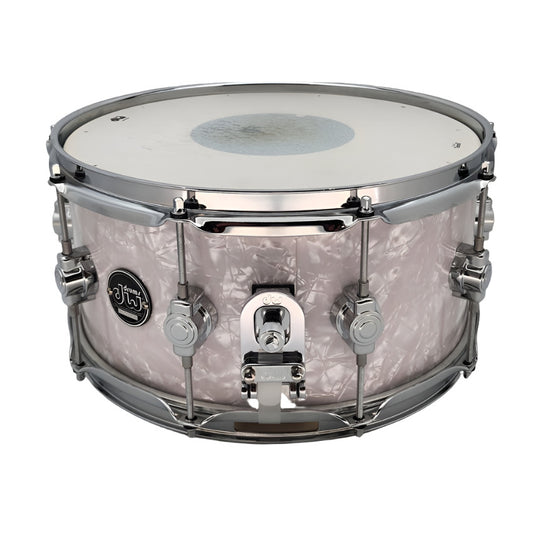 Used DW Performance Snare Drum 14x6.5 White Marine - Very Good - Drum Center Of Portsmouth