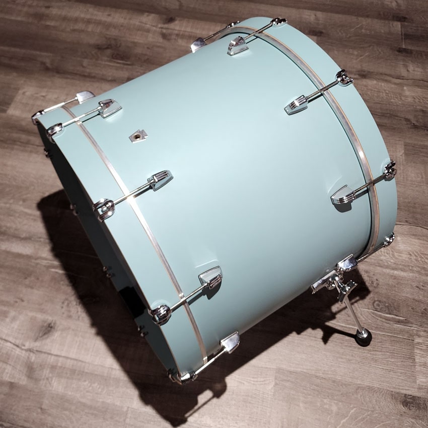 Used Ludwig Neusonic 4pc Drum Set Skyline Blue - Drum Center Of Portsmouth