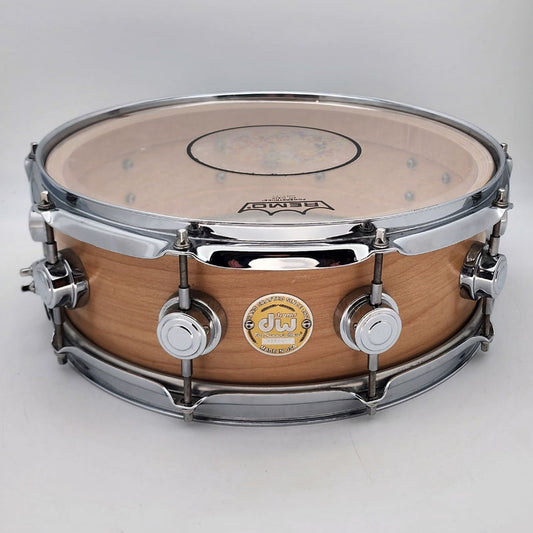 Used DW Collectors Maple Snare Drum 14x5 Natural - Very Good - Drum Center Of Portsmouth