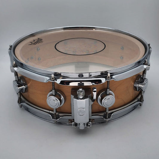 Used DW Collectors Maple Snare Drum 14x5 Natural - Very Good - Drum Center Of Portsmouth