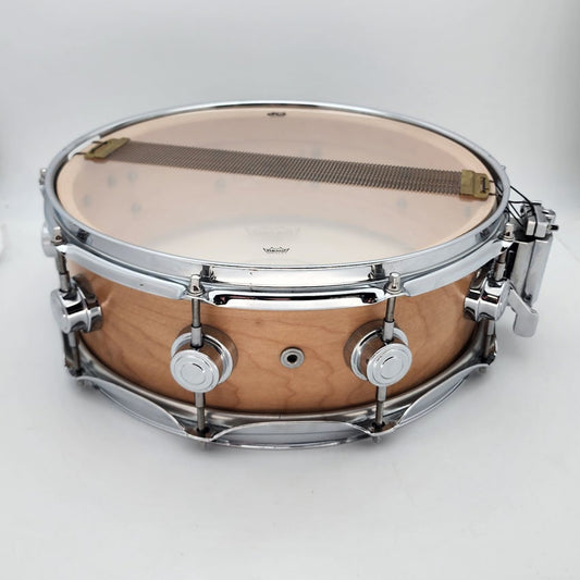 Used DW Collectors Maple Snare Drum 14x5 Natural - Very Good - Drum Center Of Portsmouth