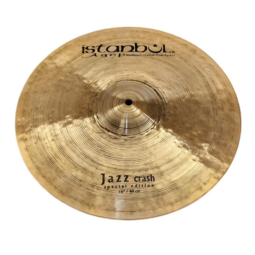 Used Istanbul Agop Special Edition Jazz Crash Cymbal 16" 941 grams - Very Good - Drum Center Of Portsmouth