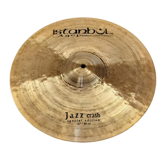 Used Istanbul Agop Special Edition Jazz Crash Cymbal 16" 941 grams - Very Good - Drum Center Of Portsmouth