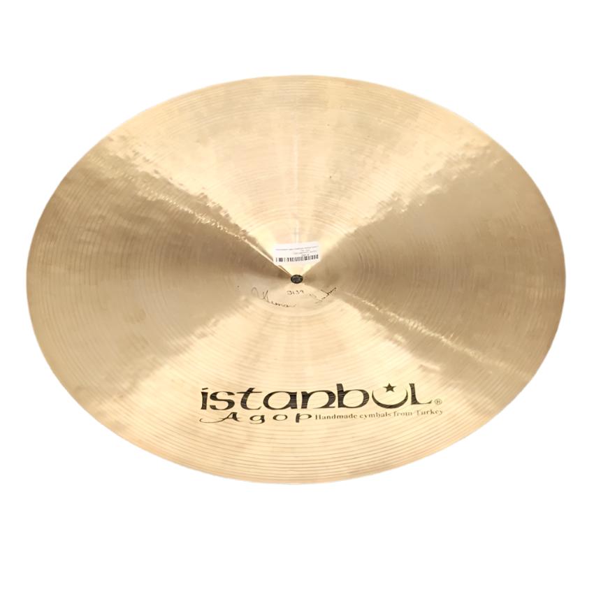 Used Istanbul Agop Traditional Medium Ride Cymbal 22" 3139 grams - Very Good - Drum Center Of Portsmouth