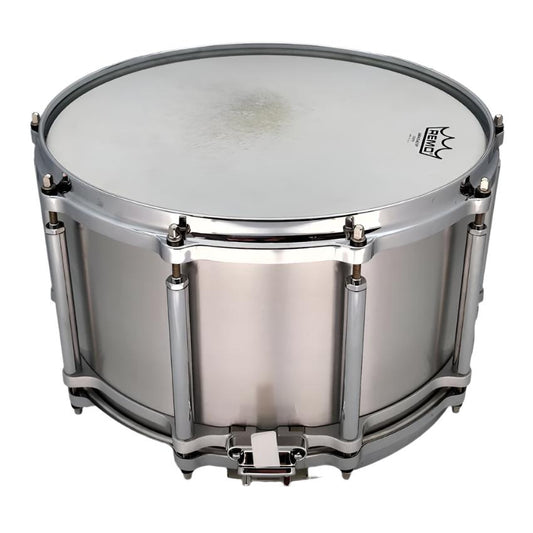 Used Pearl Seamless Aluminum Free Floating Snare Drum 14x8 - Very Good - Drum Center Of Portsmouth