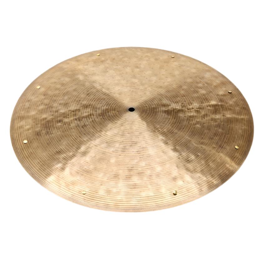Used Istanbul Agop 30th Anniversary Flat Ride Cymbal 20 w/Rivets 1618g Very Good - Drum Center Of Portsmouth
