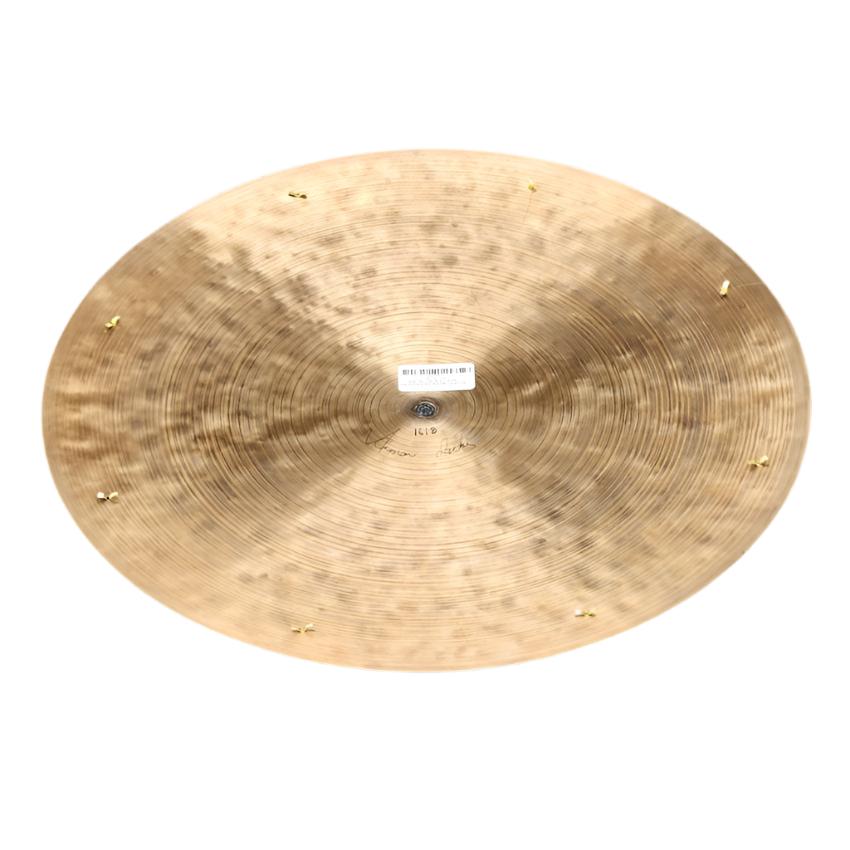 Used Istanbul Agop 30th Anniversary Flat Ride Cymbal 20 w/Rivets 1618g Very Good - Drum Center Of Portsmouth